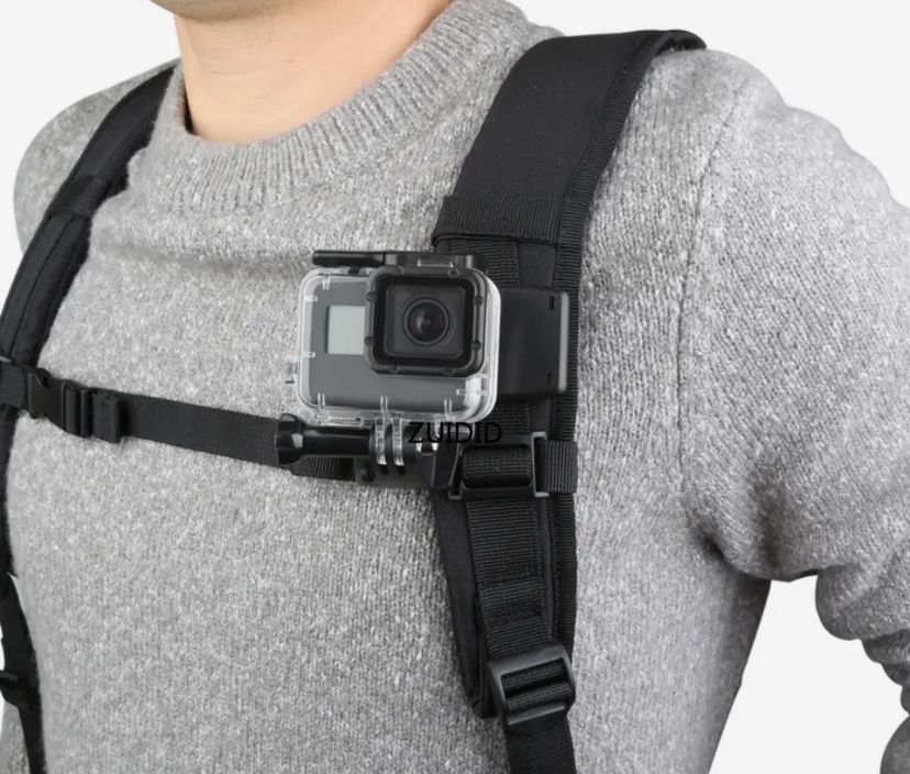 Suporte Mochila GoPro, DJI Osmo, Insta 360