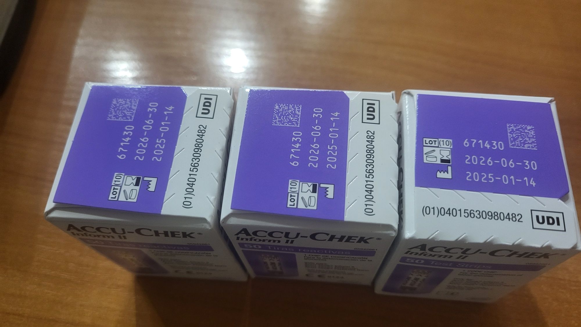 Тест полоски Accu-Chek Inform II