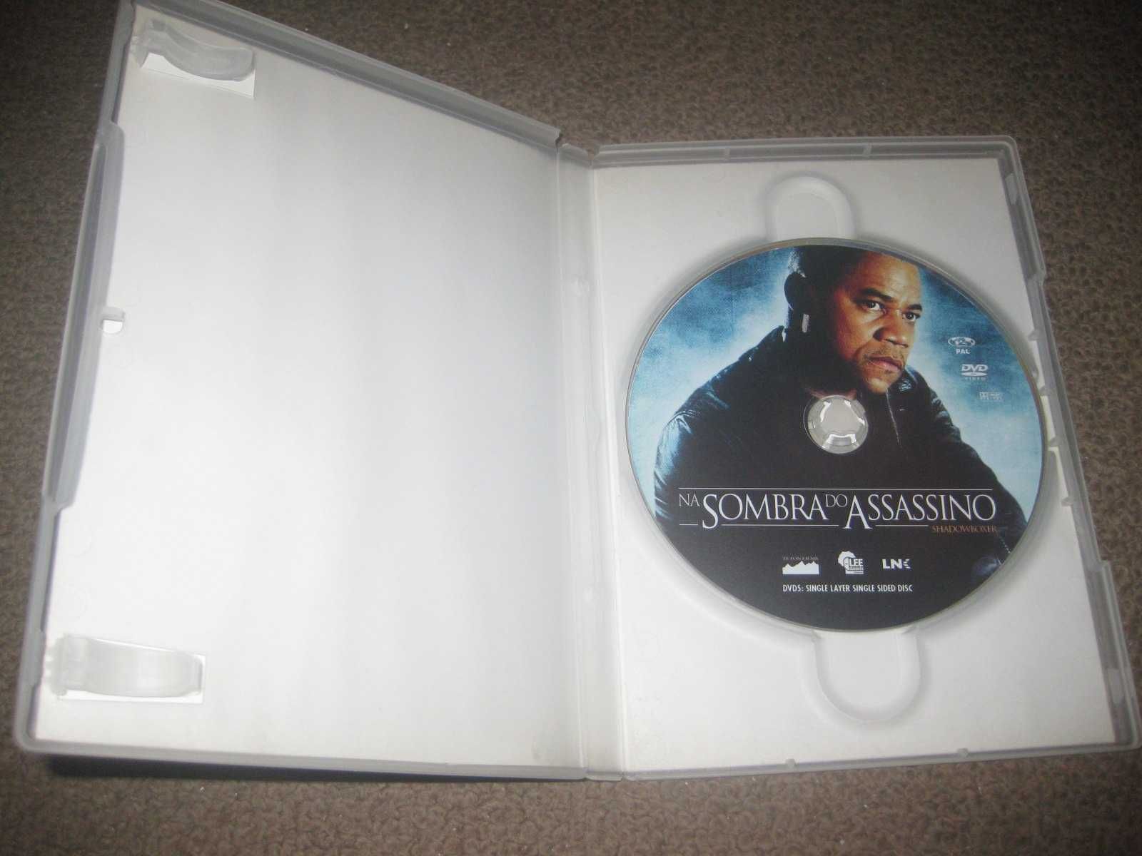 DVD "Na Sombra do Assassino" com Cuba Gooding Jr.