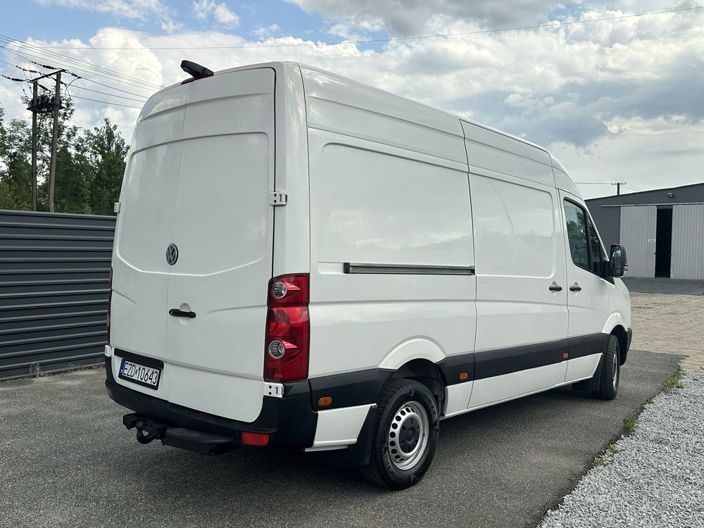 Volkswagen Crafter L2H3 2.0 TDI 163KM 2014r VAT-marża klima hak kamera
