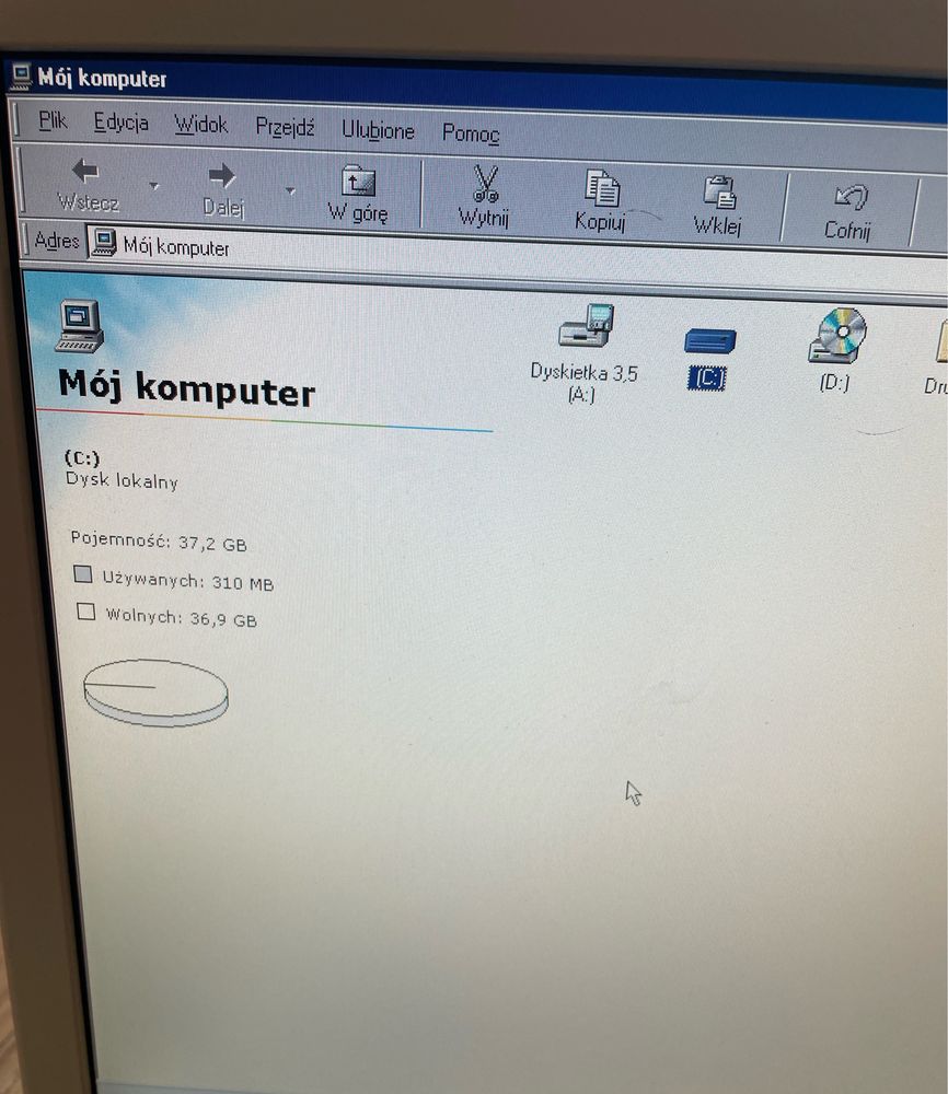 Retro komputer windows 98 pentium 3 III Sdram ata cdrom