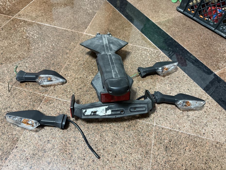 Piscas e bacalhau z650/vulcan 650