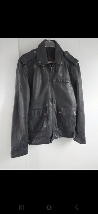 Męska kurtka skórzana Review