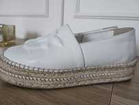 Espadryle PINKO rozmiar 37 białe