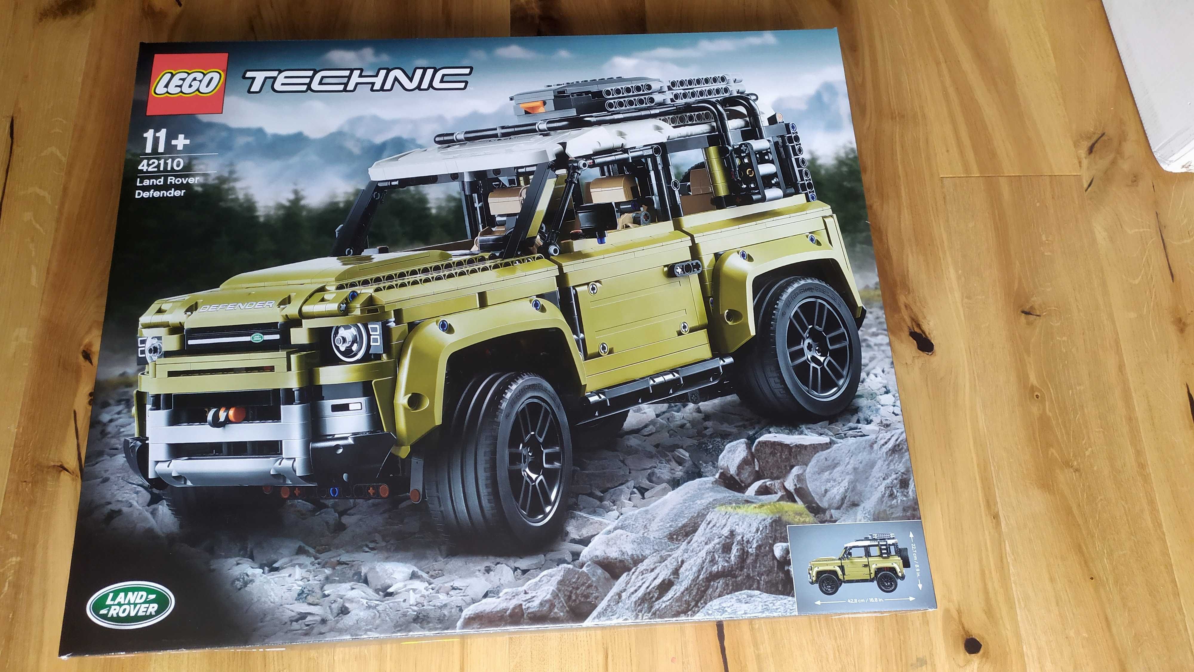 Lego Technic Land Rover Defender 42110 - Nowy, plomby producenta