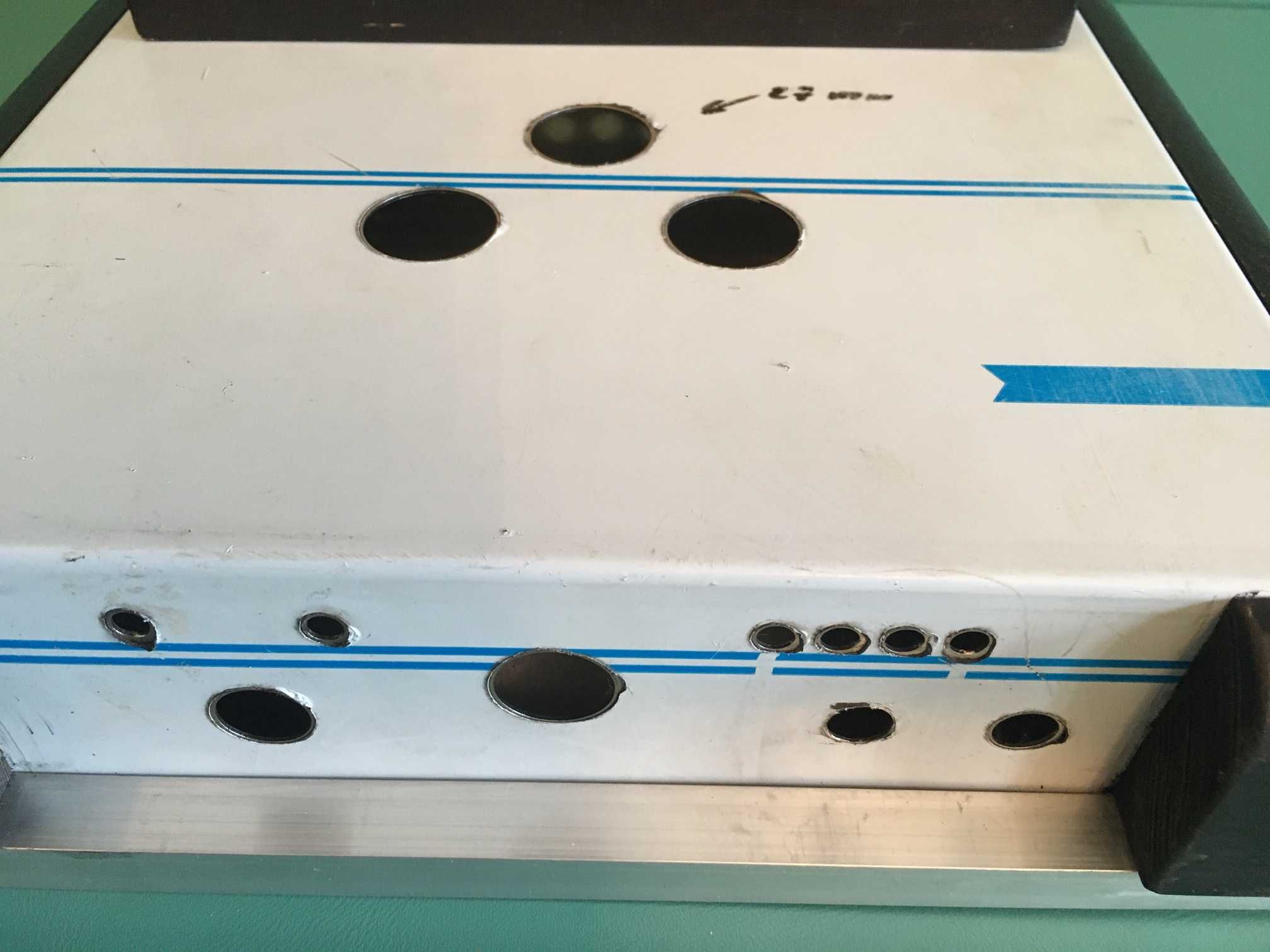 obudowa wzmacniacza lampowego DIY