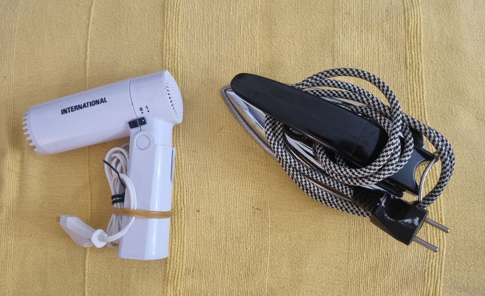 Mini Secador e a Mini Ferro Ideais para Viajar valor individual