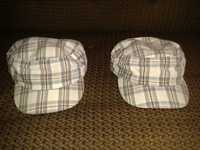 Bawełniane kaszkiety czapki z daszkiem dla bliźniaków