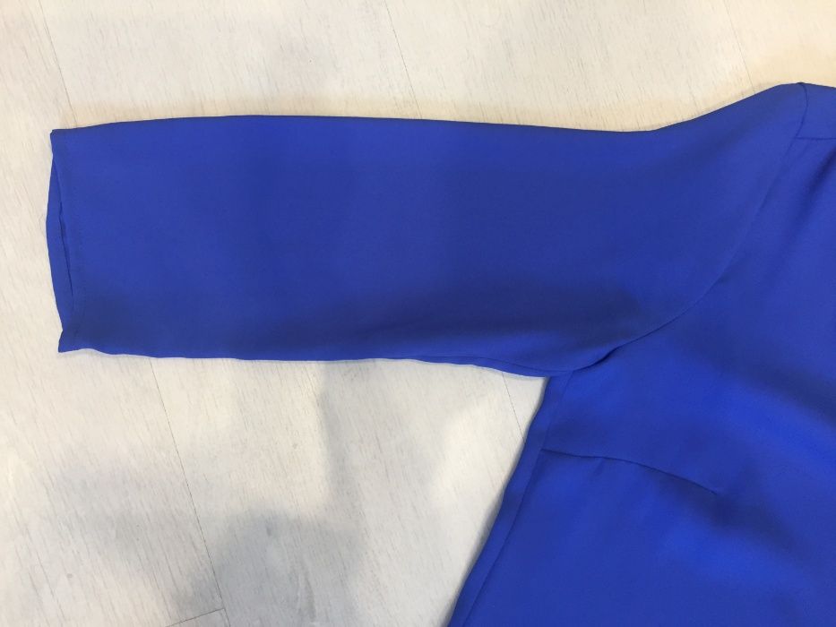 Фирменное красивое синее платье Mango Манго размер S-М