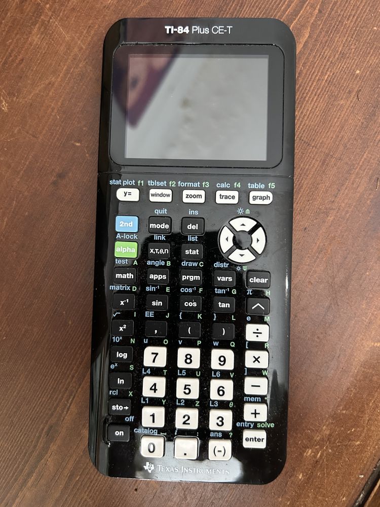 Calculadora Gráfica Texas Instruments TI-84 Plus CE-T
