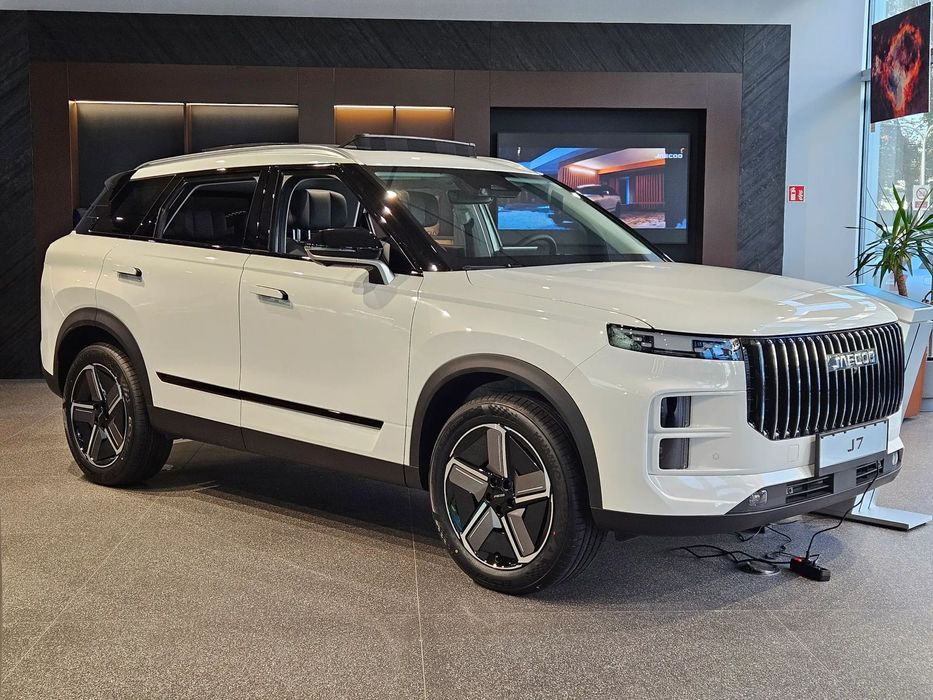 Jaecoo 7 Demo, PHEV od ręki, brązowy środek !!