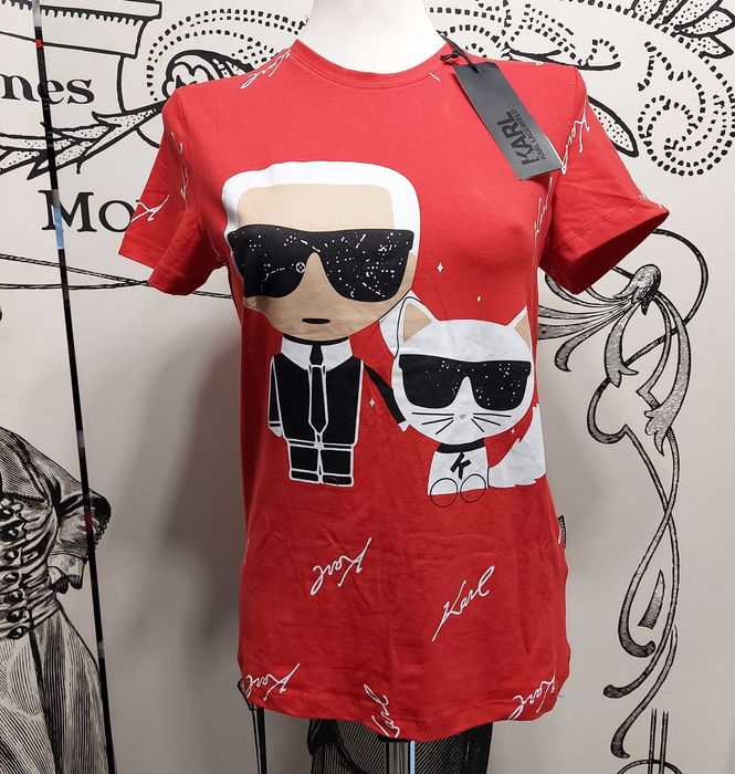 T-shirt damski Karl Lagerfeld