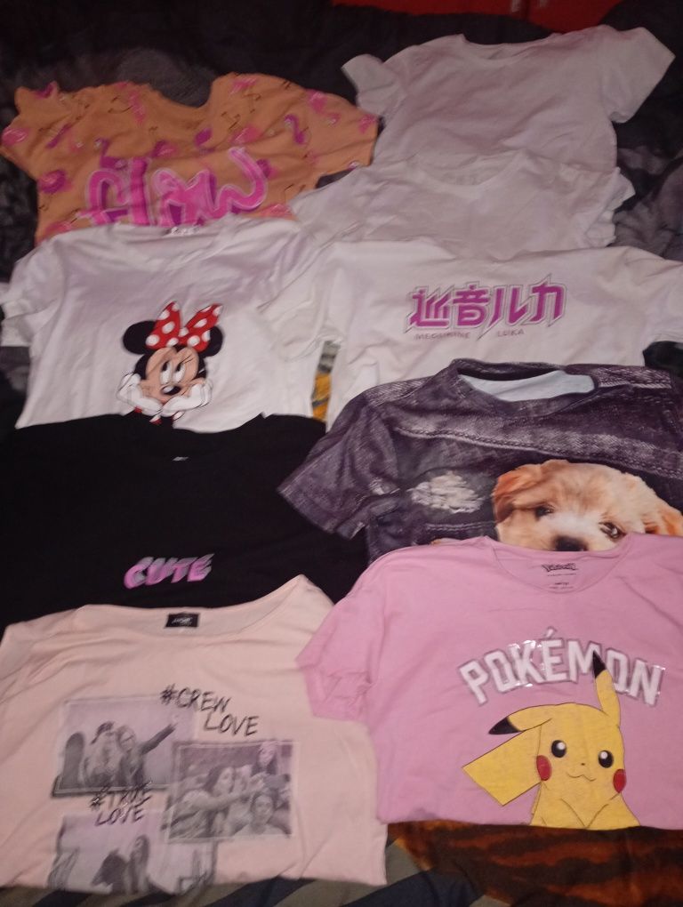 T-shirty dla dziewczynki 146/152