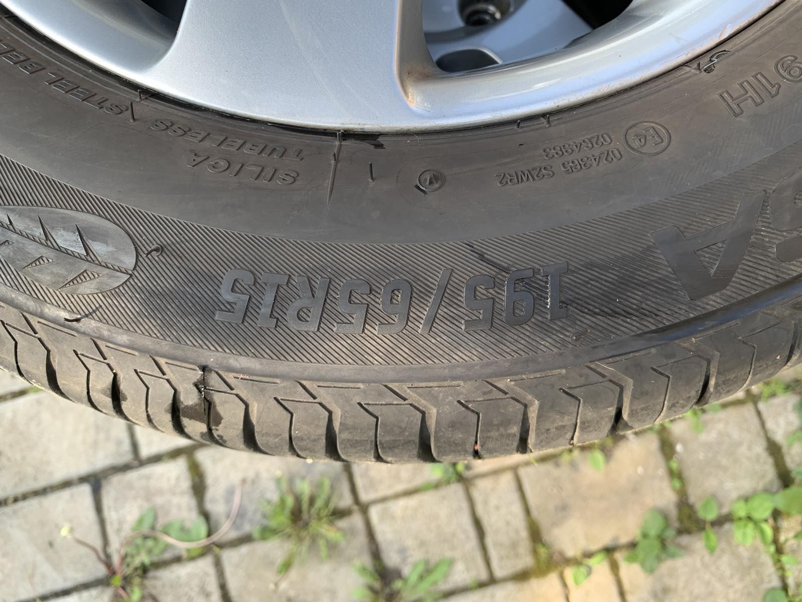 Диски Octavia A5 5*112 r15 + шини літні 195/65/r15