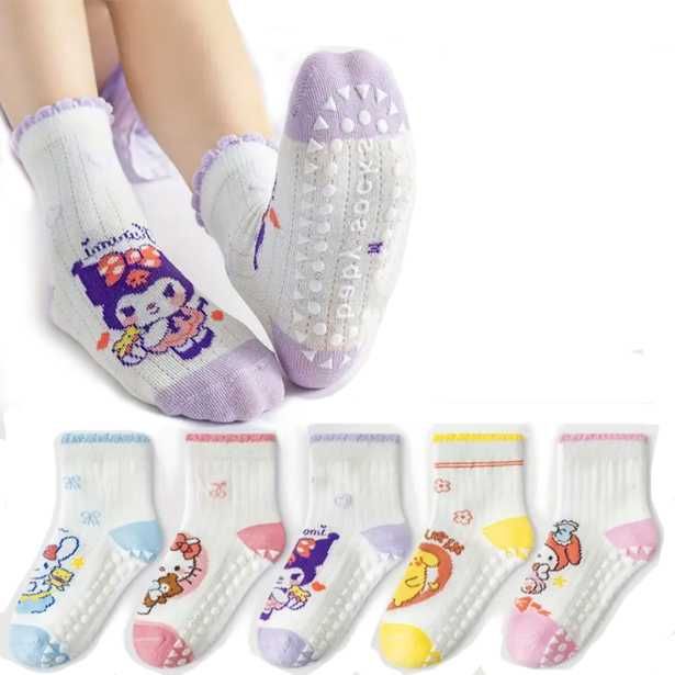 skarpetki 5 PAR Kuromi Cinnamoroll My Melody Pompompurin  Hello Kitty