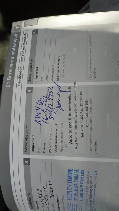 Carrinha Volvo V70 2.0 D4 163 cv ( 5 cilindros) ano 2012