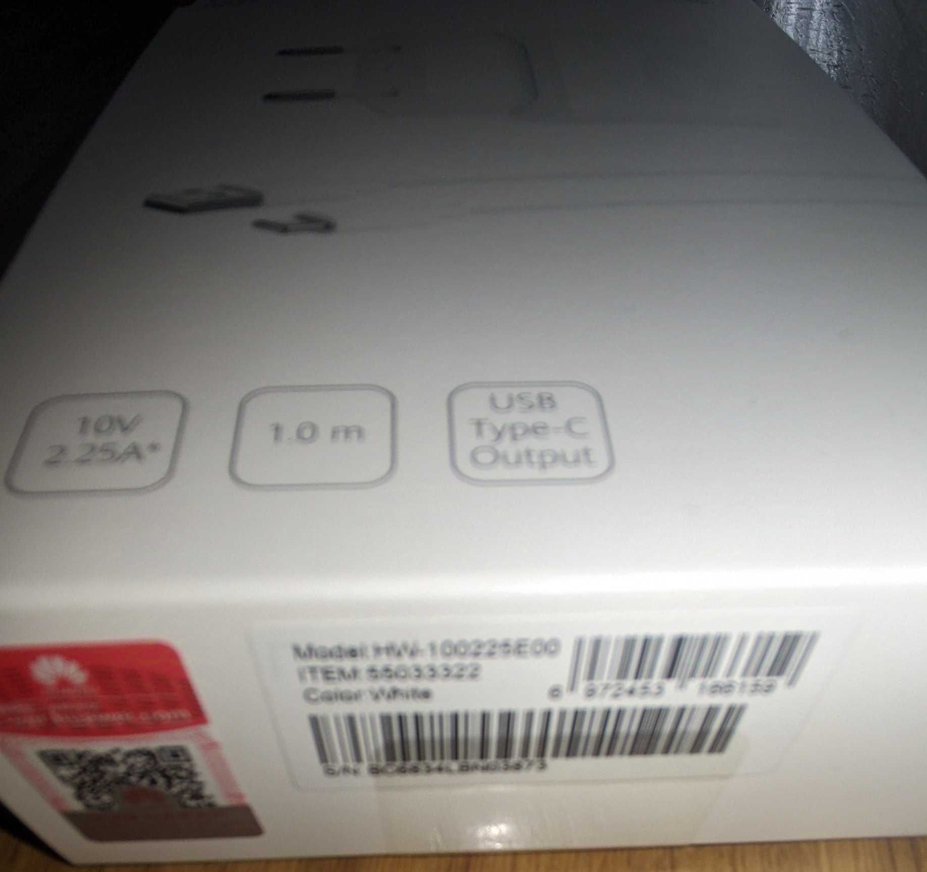 Ładowarka huawei + kabel USB c super 22.5W Quick adapter oryginal