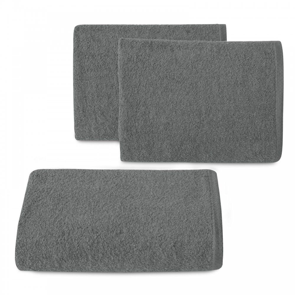 Ręcznik Gładki 1/30x50 stalowy 400g/m2 frotte