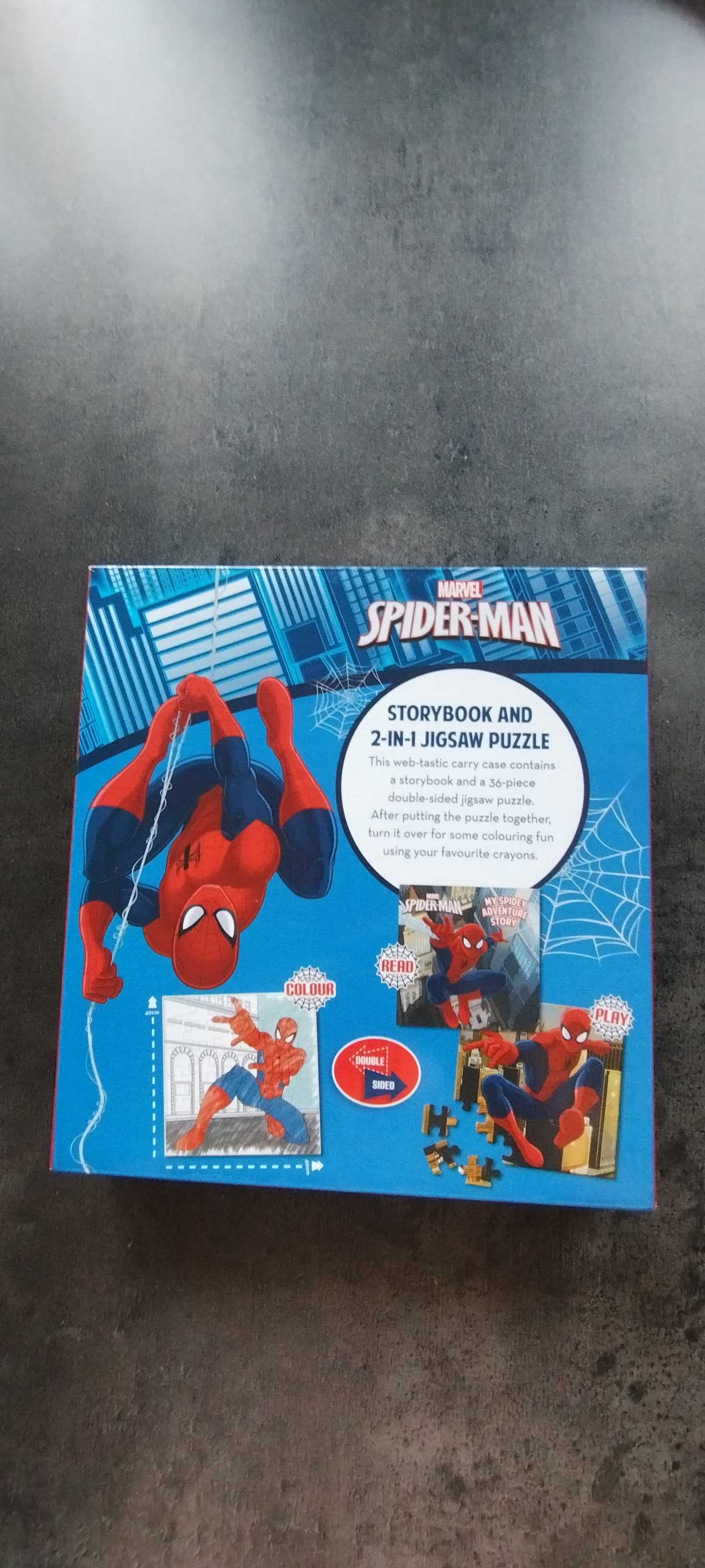 Puzzle Spiderman duże elementy