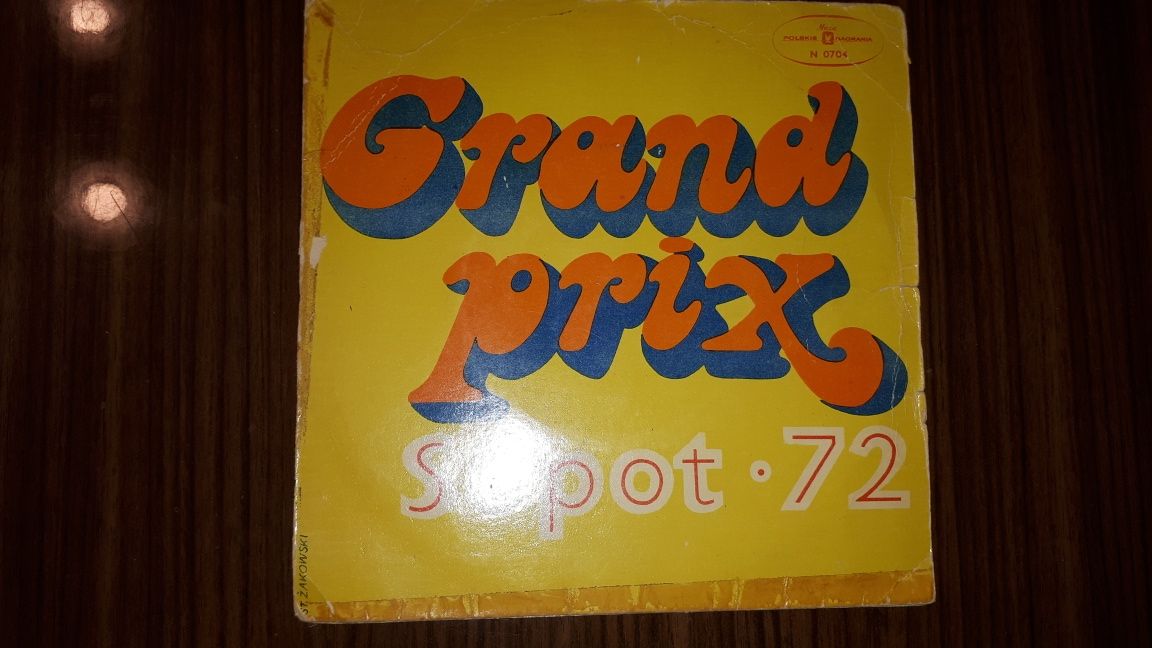Płyta winylowa Grand Prix Sopot 72