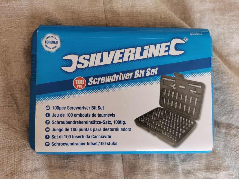 Silverline zestaw bitów - 100 elementów