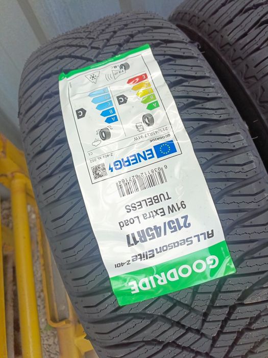 Nowe opony całoroczne wielosezonowe 215/45/17 Goodride 2025r