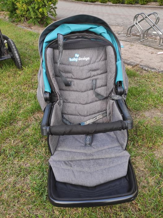 Wózek baby design 3w1 husky gondola spacerówka