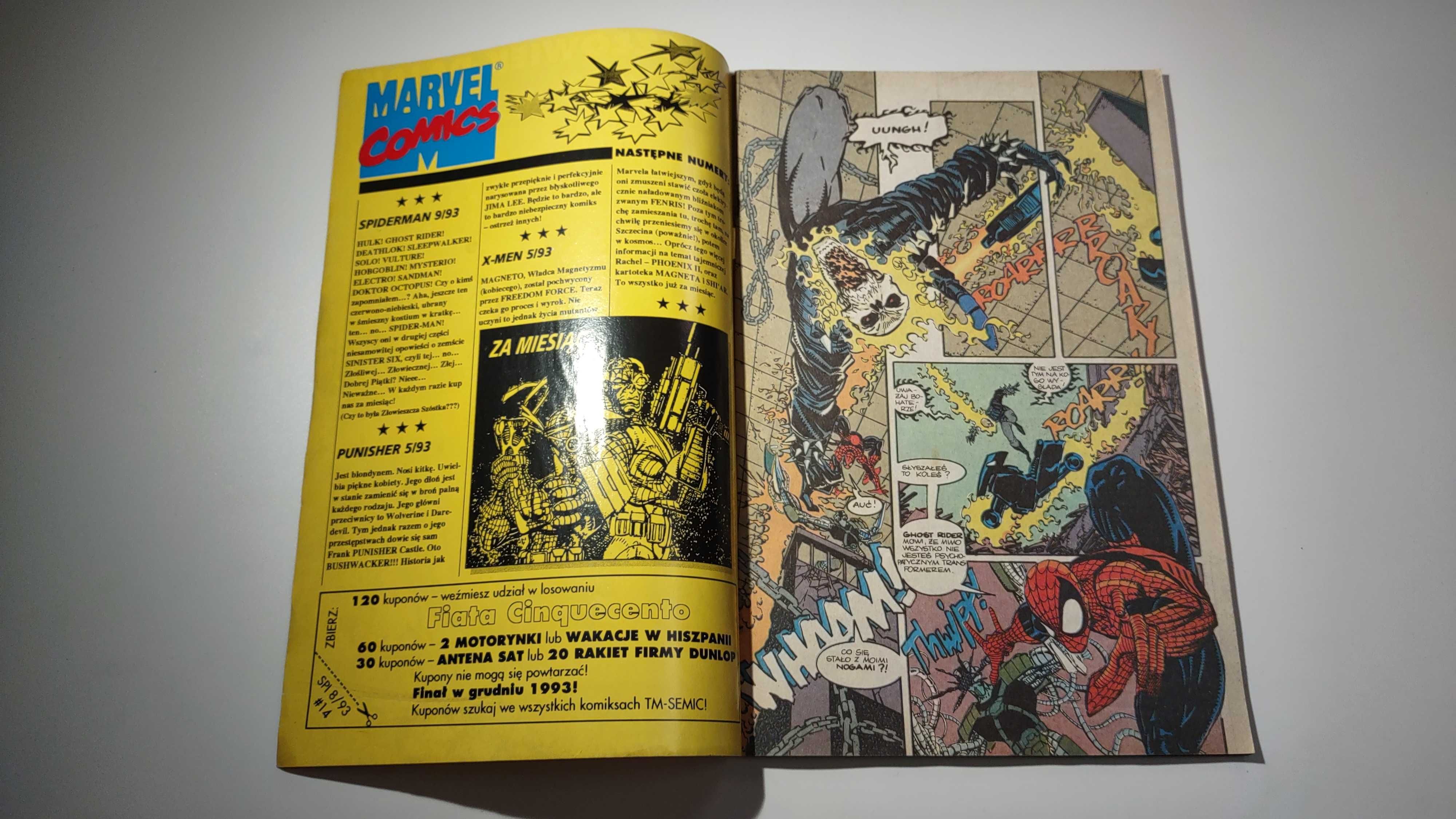 Spiderman 8/93 Ghost Rider TM-Semic