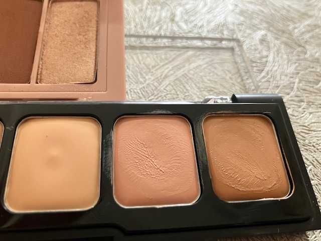 Cienie do powiek Wibo Chosen Duo + Paleta korektorów Golden Rose