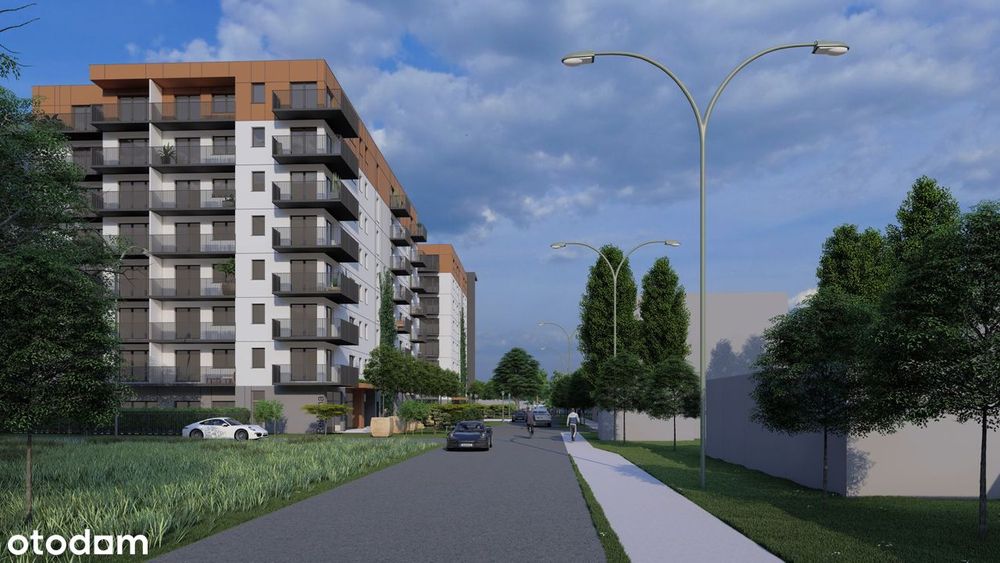 2-pokojowe mieszkanie 39m2 + balkon Bez Prowizji