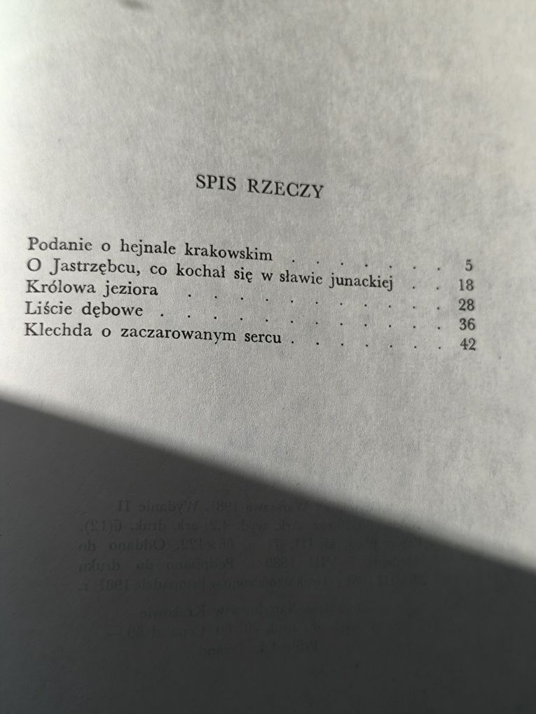 Klechda o zaczarowanym sercu. Ludwik Świerzawski. 1981r