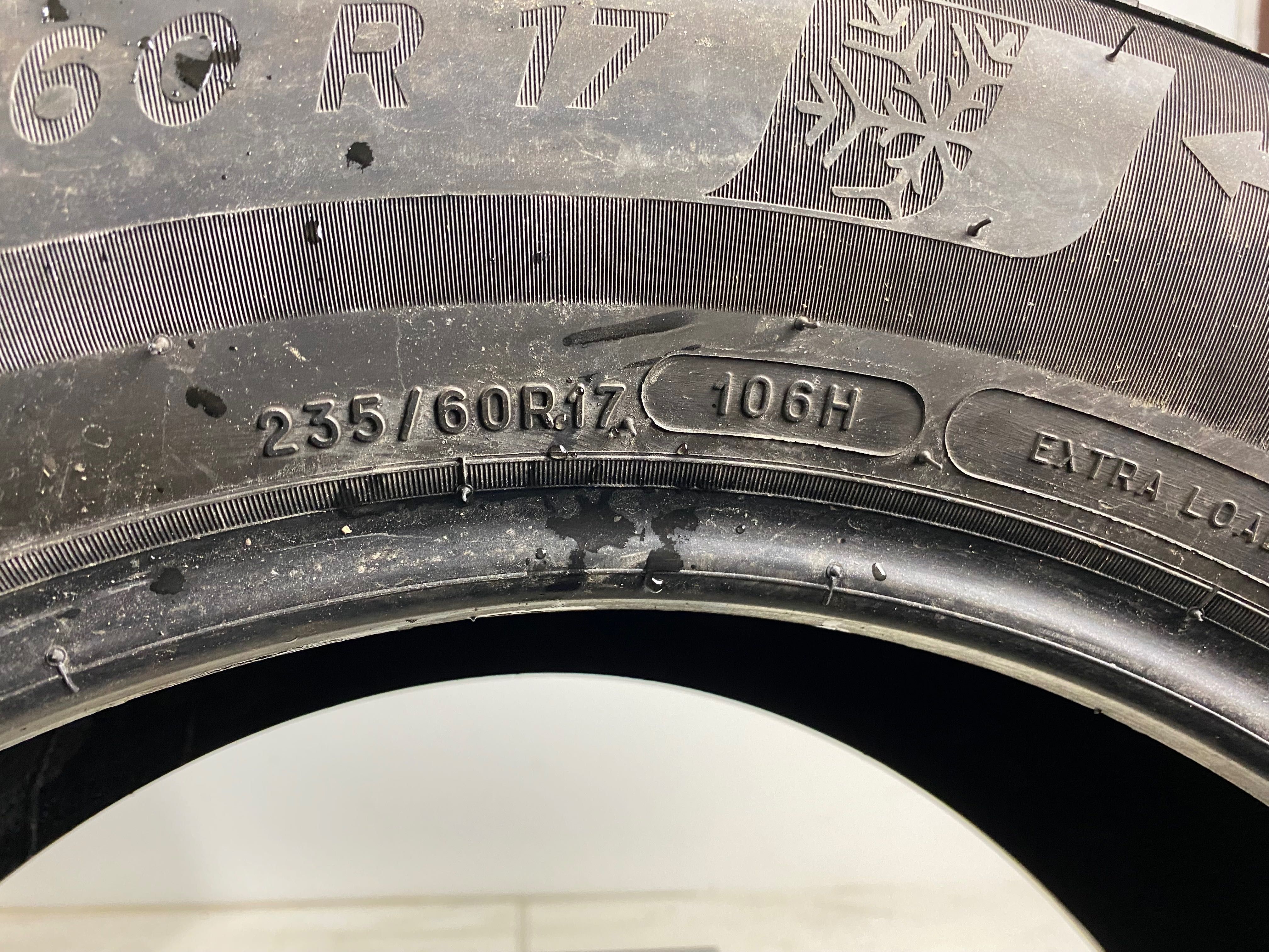 235/60r17 106H Michelin Pilot Alpin 5 SUV