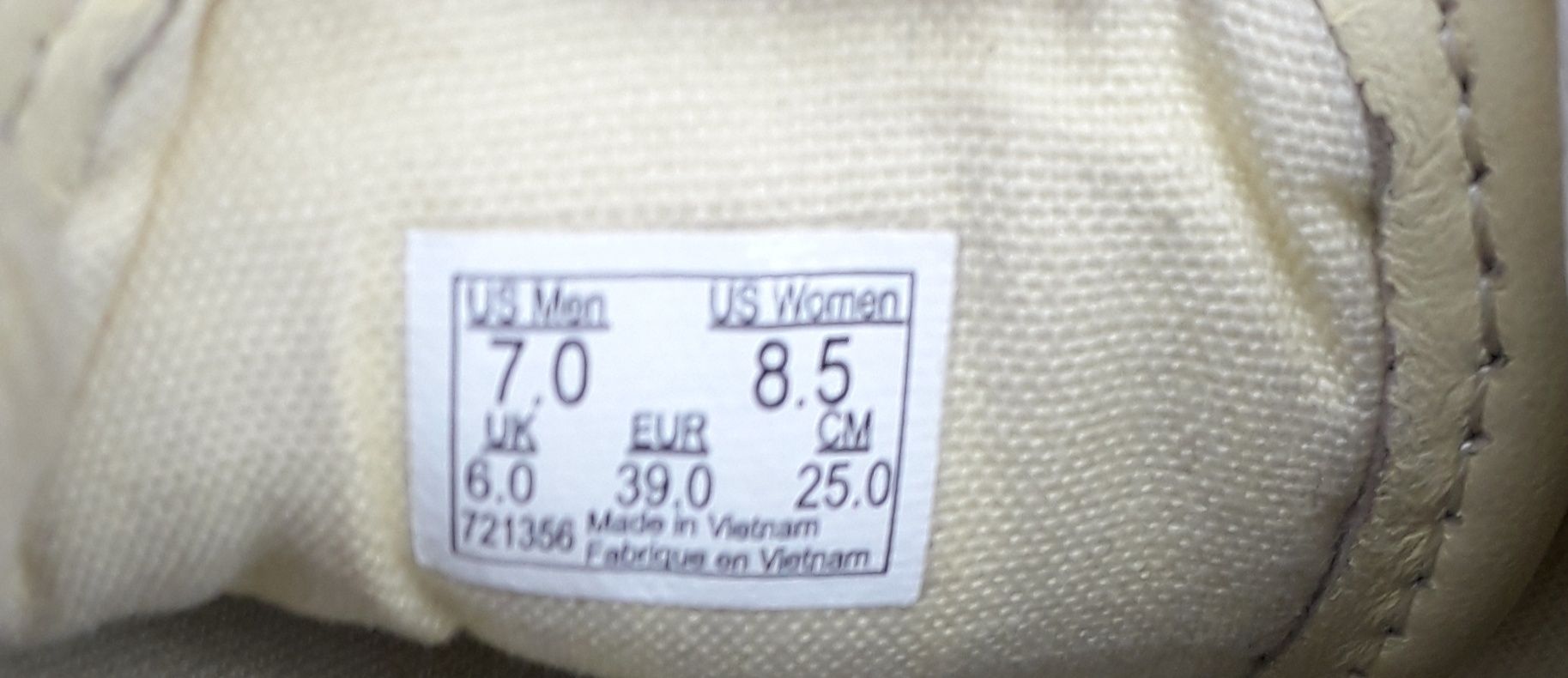 Кроссовки Vans шкіра 39 розмір