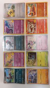 Cartas pokémon variadas