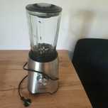 BLENDER KIELICHOWY SZKLANY do owoców i warzyw Kruszy Lód TRANSA 1600W