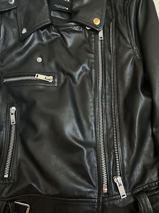 Косуха ZARA натуральная кожа M S XS