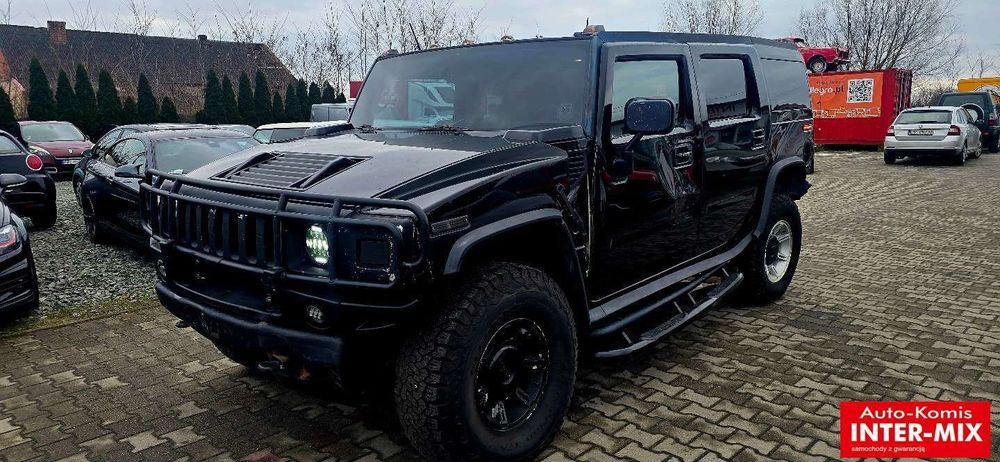 Hummer H2 Hummer H2 6.0 V8 325KM Po kolizji dużo dodatków