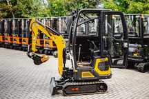 Kingway YANMAR eng YAMA H12K  MiniKoparka YANMAR Dwusekcyjna POMPA Yama H12K JOYSTICK Ramię skrętne