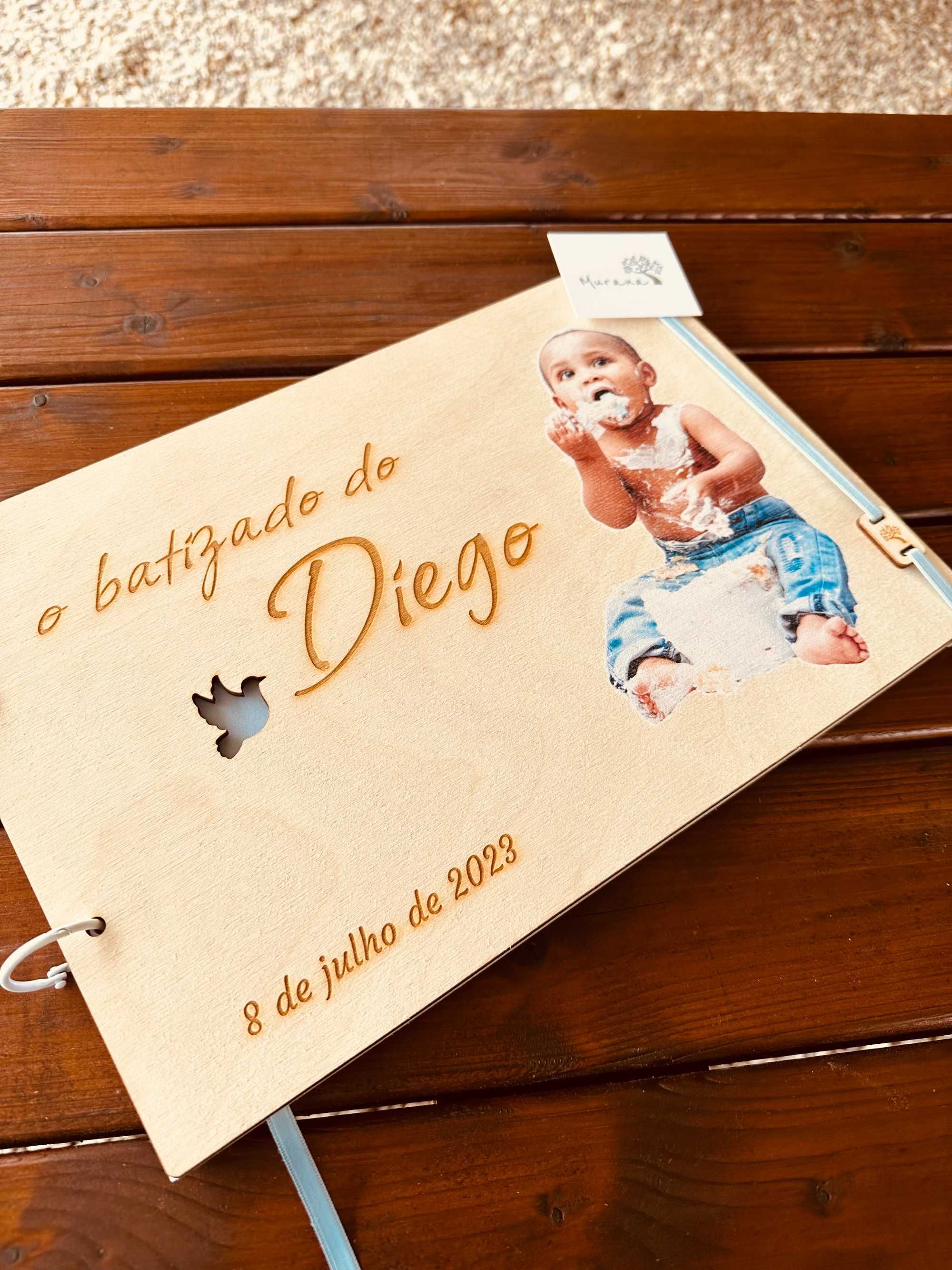 Livro de honra personalizado