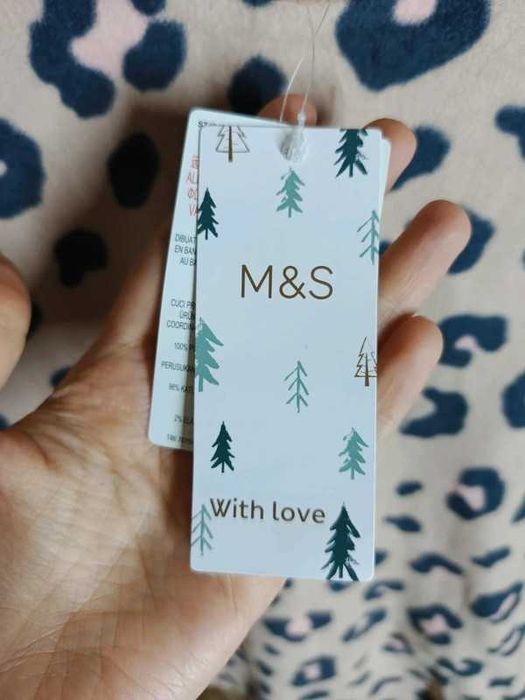 Nowa z metką bluzka M&S w panterkę