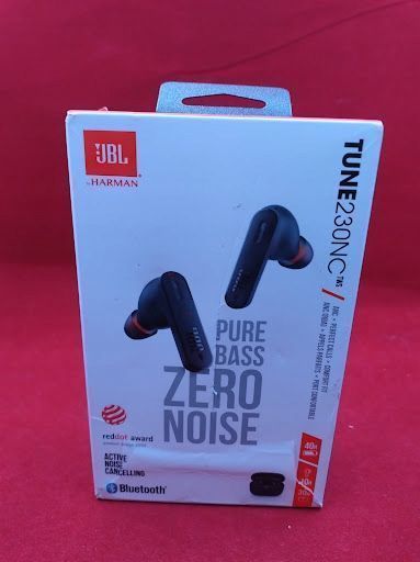 outlet słuchawki dokanałowe jbl tune 230nc tws czarne