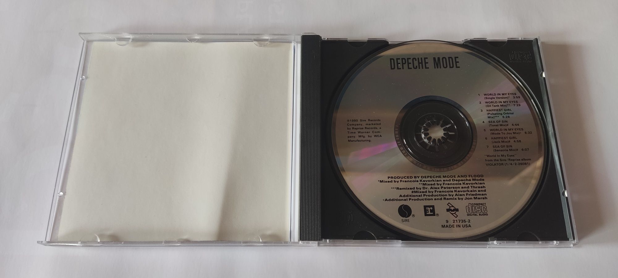 Depeche Mode World in my eyes/Happiest girl/Sea of sin