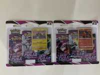 Blister 3 Boosters Cartas Pokemon Golpe de Fusão (Fusion Strike) Novo