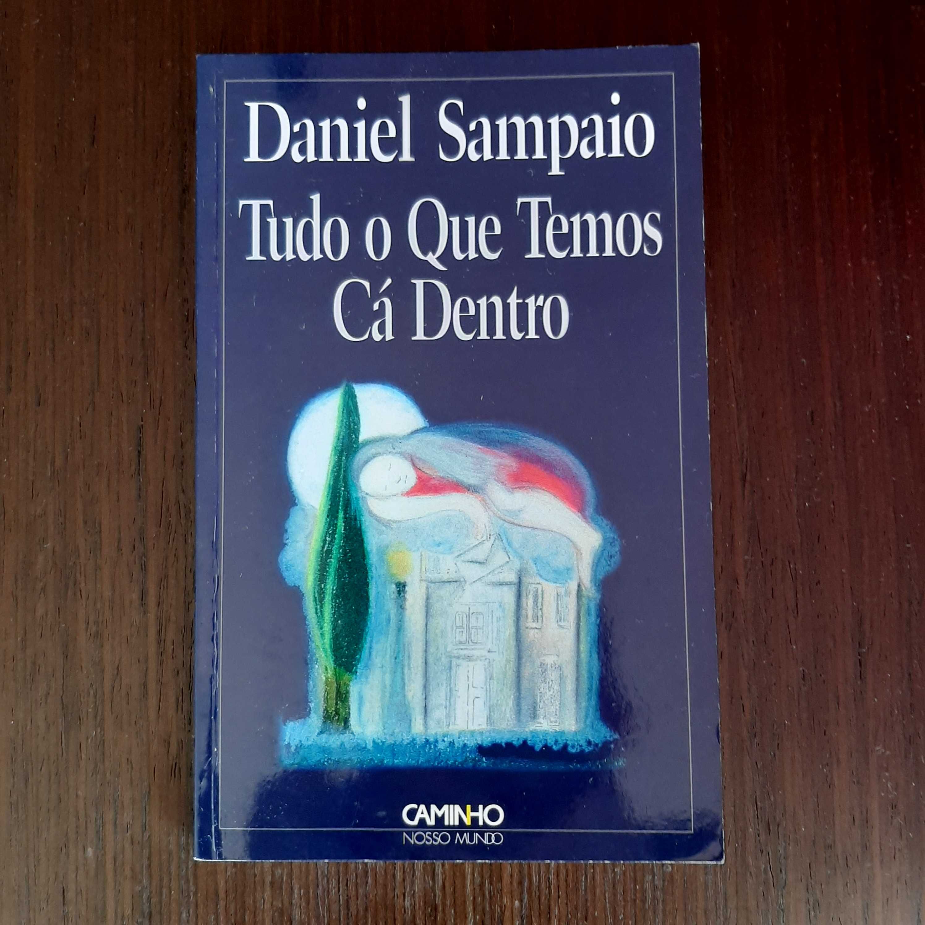 Livro NOVO - Tudo o Que Temos Cá Dentro - Daniel Sampaio