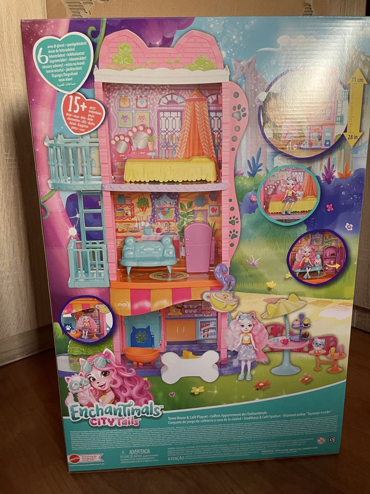Miejski domek z kawiarenką Enchantimals
