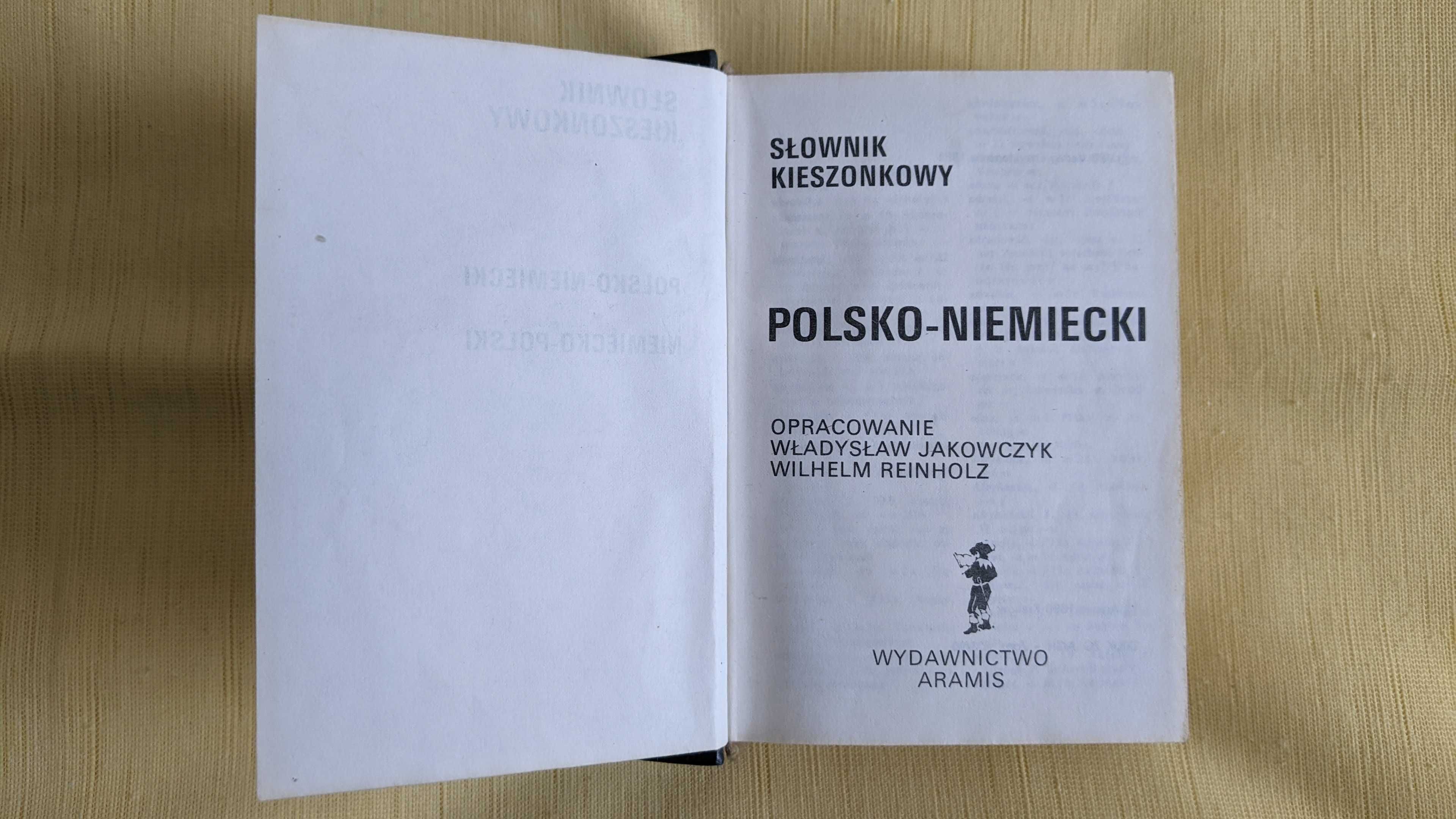 Słownik kieszonkowy polsko-niemiecki niemiecko-polski – W. Jakowczyk