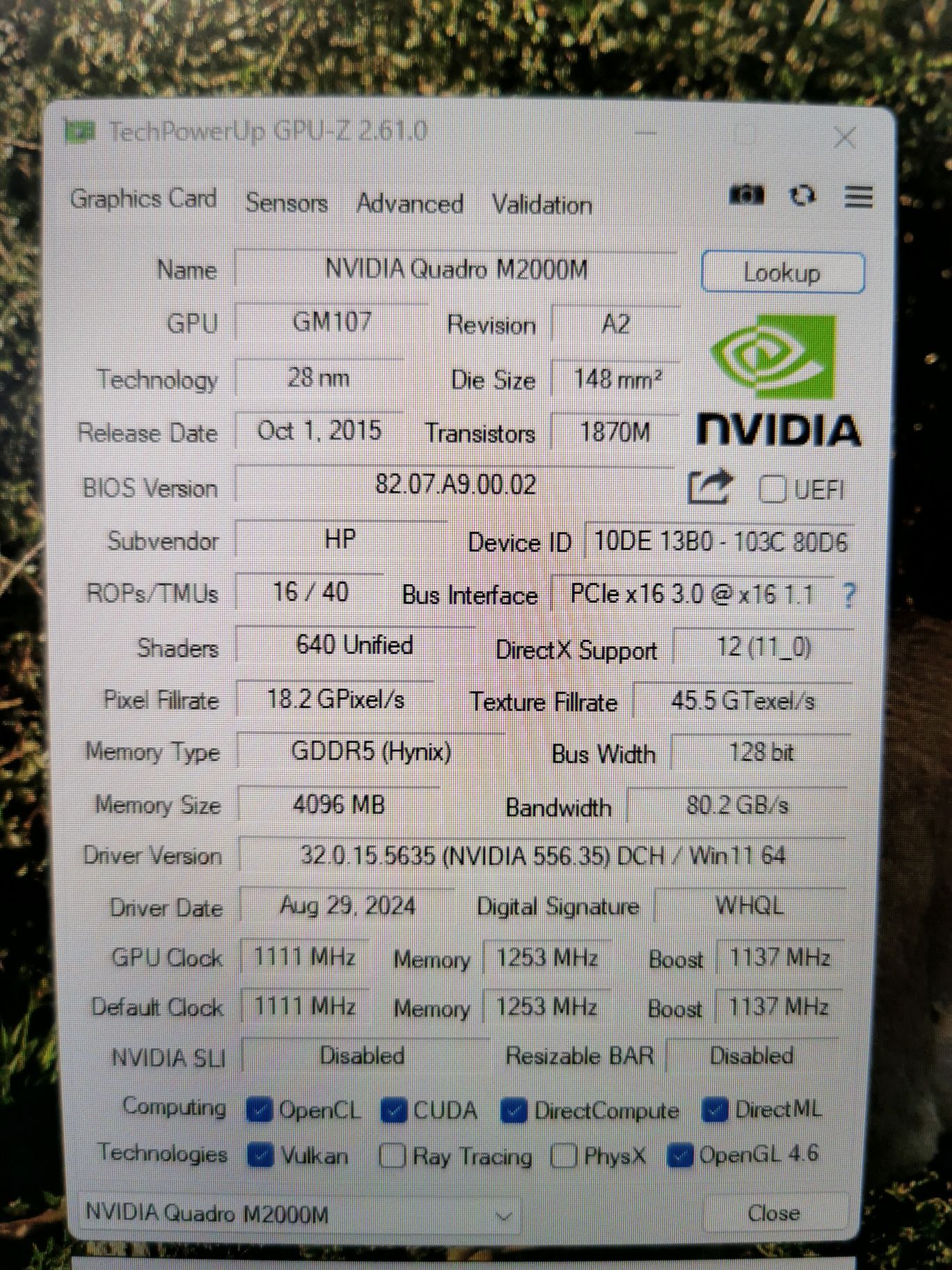 Hp Zbook G3, Core I7 - 6820hq, Quadro M2000M, ram 16 gb, ssd 512 gb