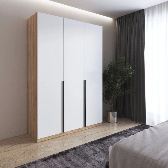 Шафа, шафа з поличками і штангою, шафа для одягу