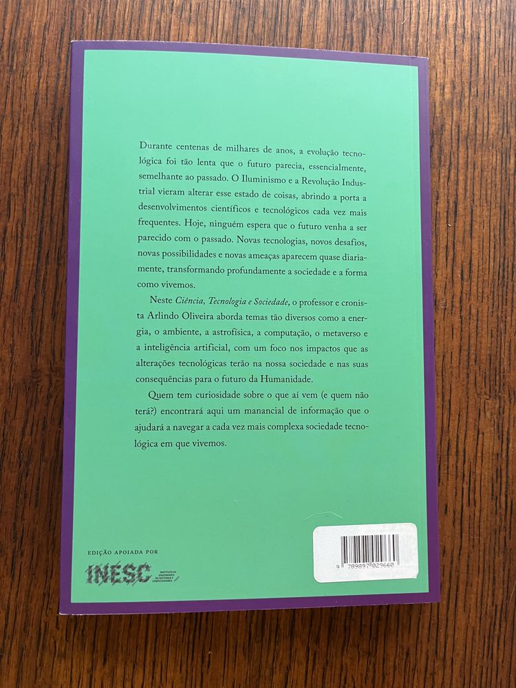 Ciencia, tecnologia e sociedade, de Arlindo Oliveira