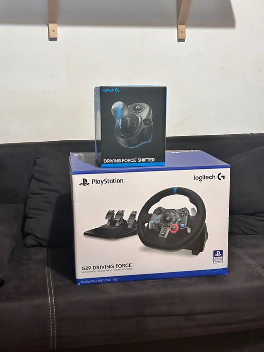 G29 + shifter como novo